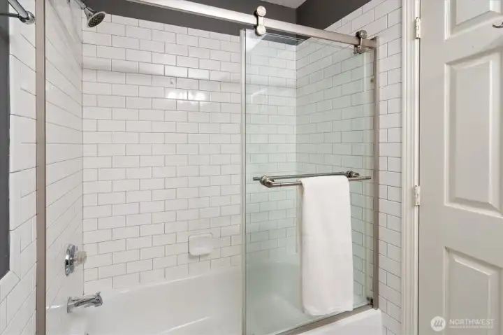 Storage room inside condo.