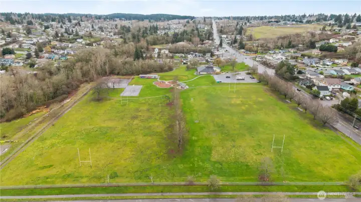 Portland Avenue Park & Playground is just down E Fairbanks Street.