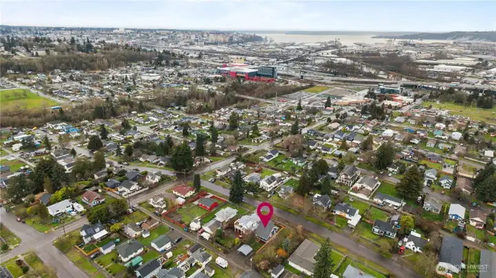 You are in the middle of it all at this fantastic home!