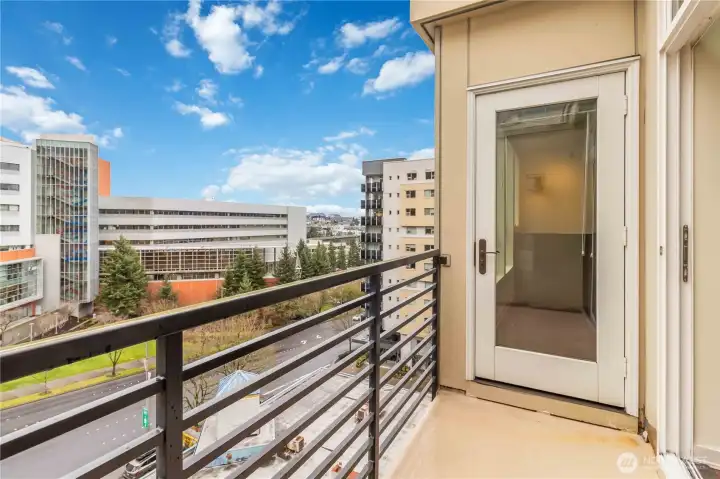 Nice view deck off primary bedroom
