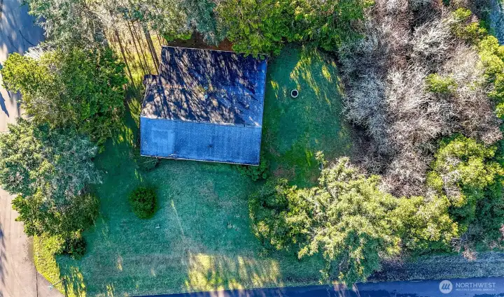 Good size lot with plenty of room!