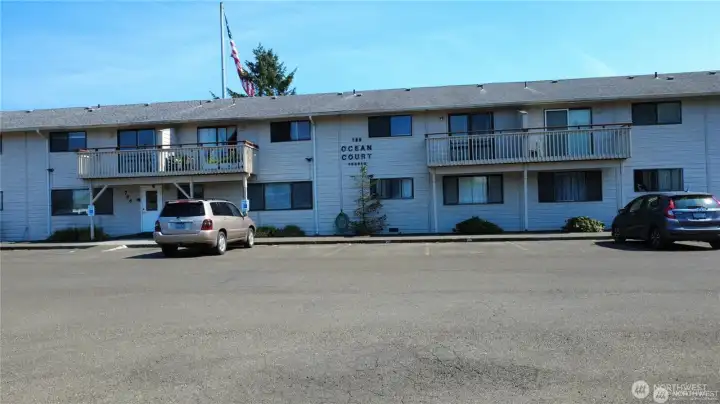 Front of the building