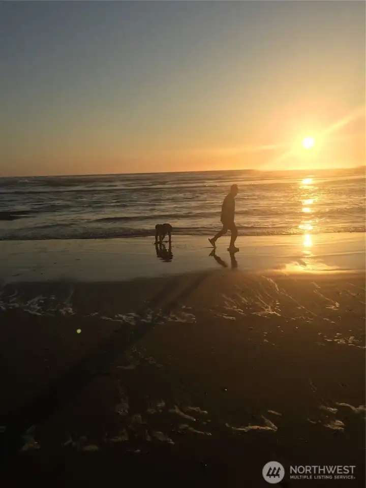 Sunset stroll