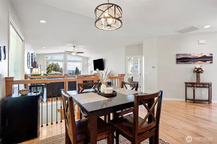 Seamless open-concept living connecting kitchen, casual dining, and Living Room for effortless gathering