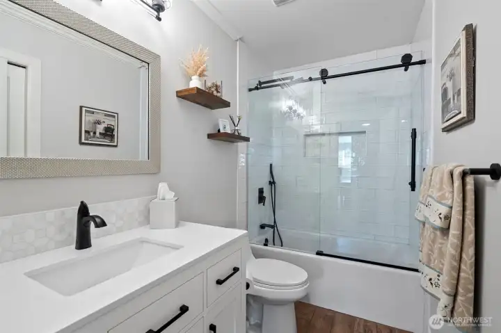 Full bath - another full renovation that is done so well!