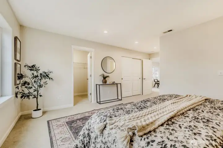 Oversized Primary with Ensuite Bath and Walk-In closet