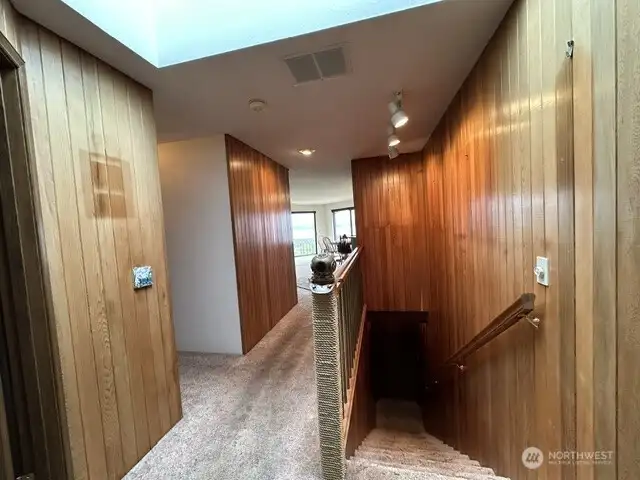 Another view from the front door to the dining room.