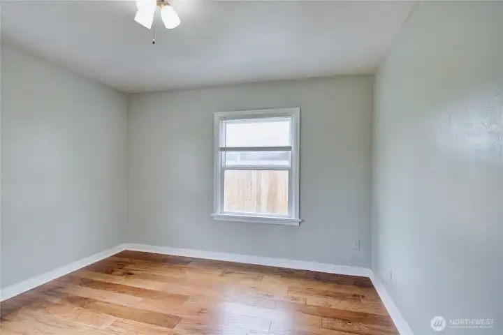 3rd bedroom on the back of the home.