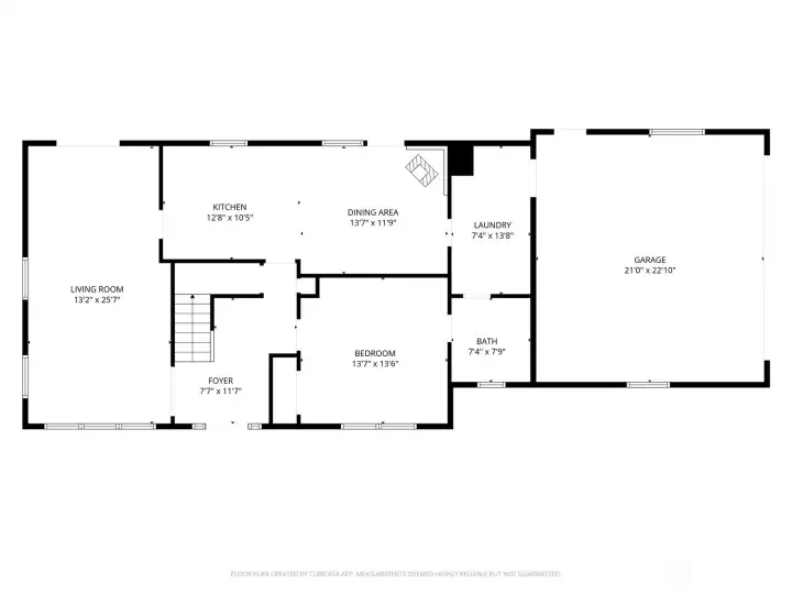Main level floor plan Main level floor plan