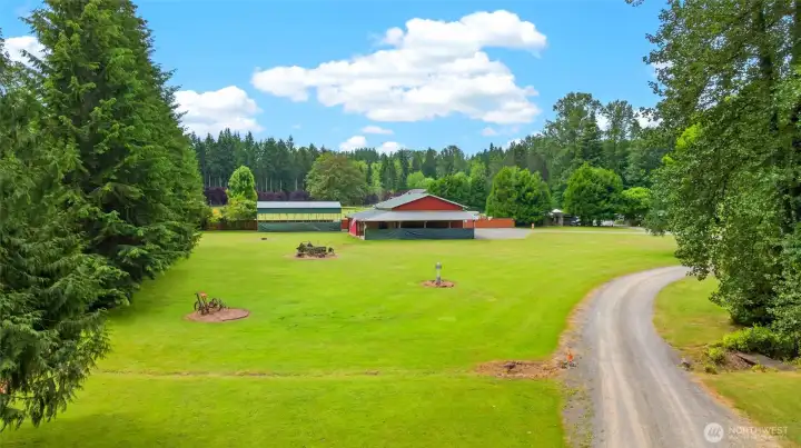 View from Driveway