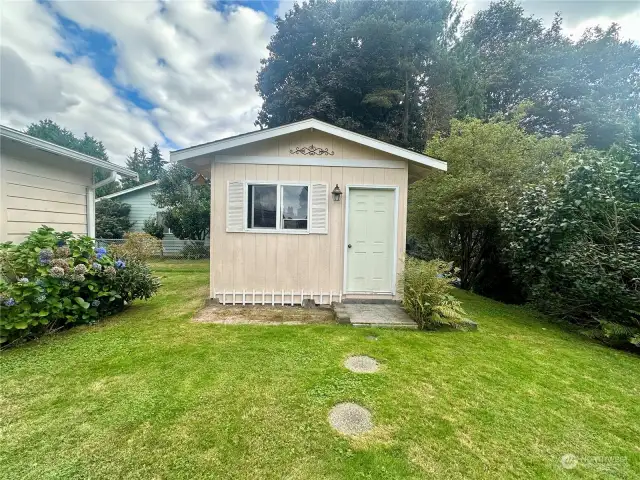 Garden Shed with storage