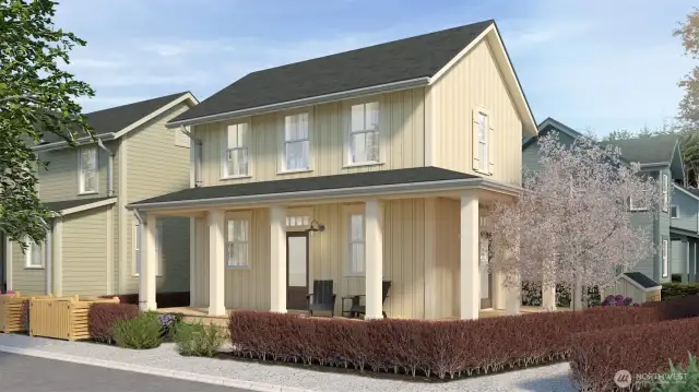 VR Rendering of Coast Lily with upgraded wrap-around-porch