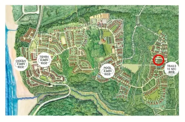Coast Lily location within Fernwood Station
