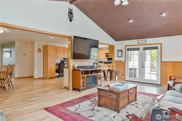 Upstairs living room