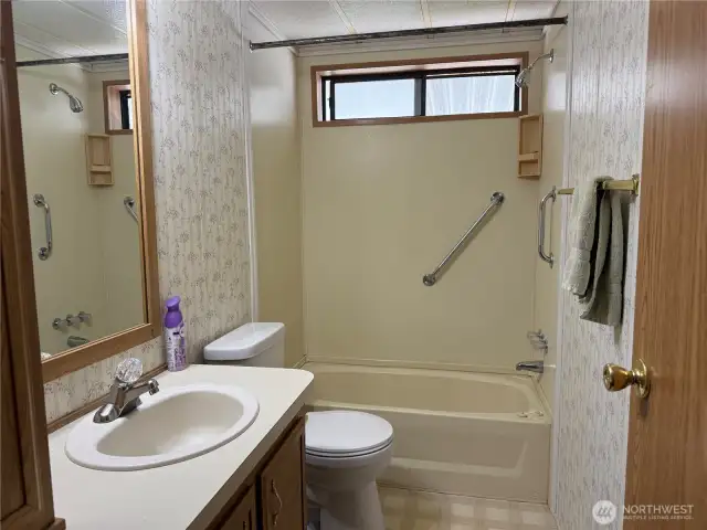 Secondary bathroom