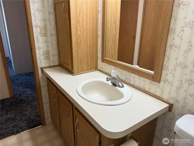 Secondary bathroom