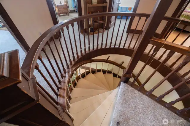 Oak stair
