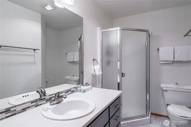3/4 bath in 2nd unit