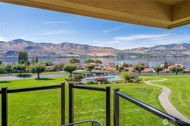 Full View from one bedroom unit