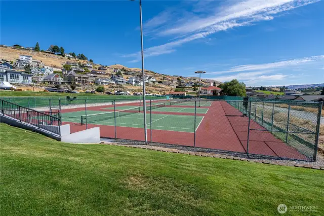 Tennis Courts and Pickle ball courts