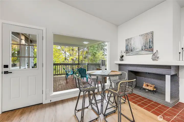 There is nothing better than a crackling fire and enjoying a tasty meal.