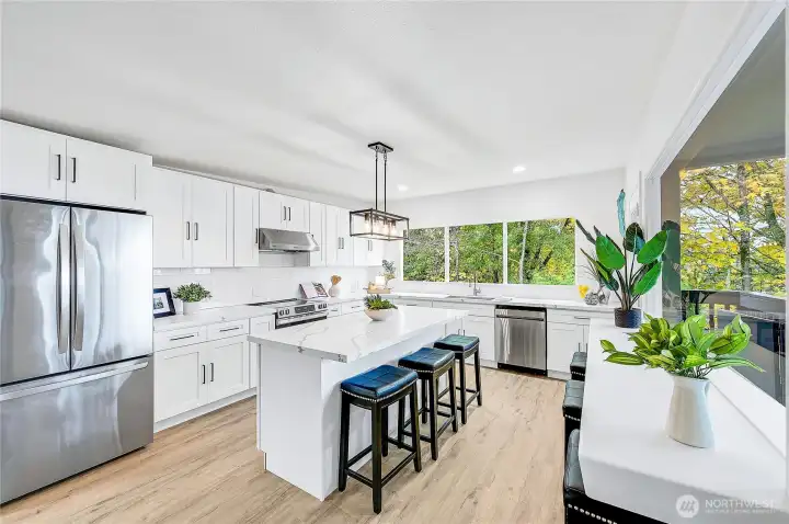 Any chef would love this kitchen, it is stunning!