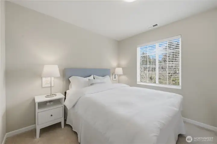 Lovely guest bedroom #2 next to guest bath.