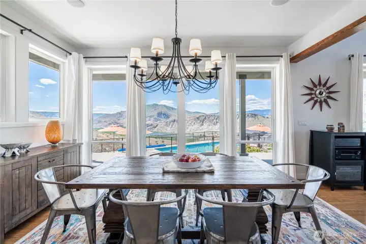 View 1 of Dining Room.