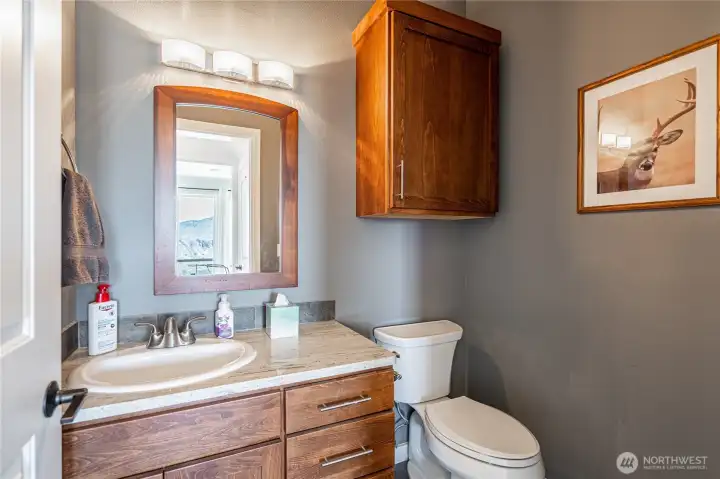 Main level Powder Room.