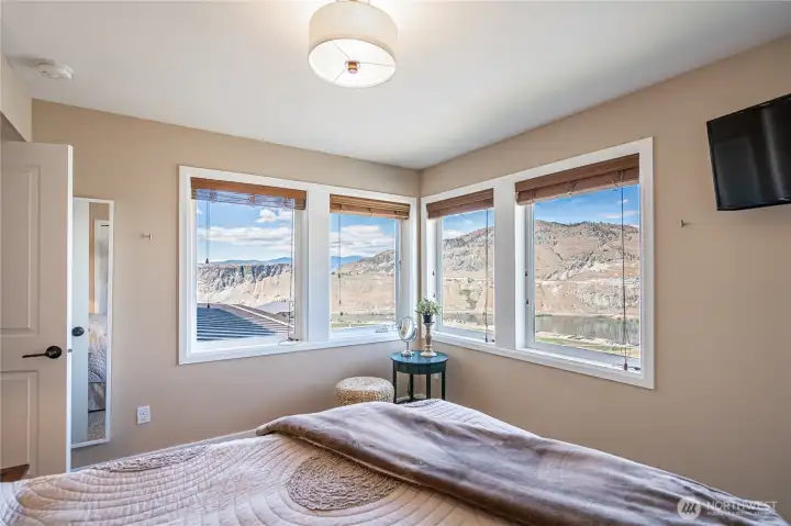 View 2 of upper level Guest Bedroom 1.