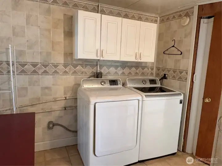 Laundry in Bathroom
