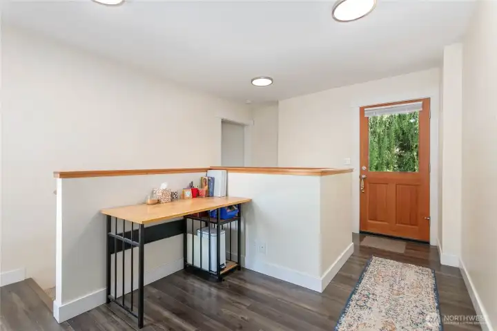 This back stairway can also be used as a “common area” if buyer choose to divide up 2-3 separate living spaces.