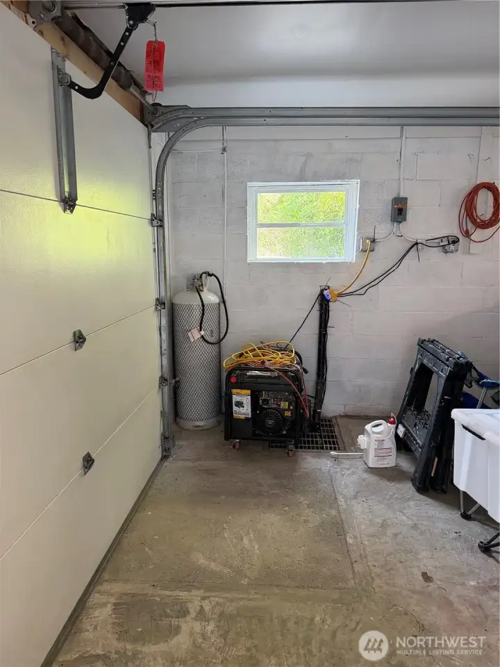 Owner placed automatic sump pump, French drains and backup generator during ownership. All convey.