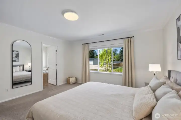 huge bedroom