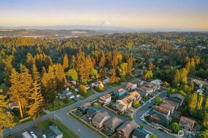 I-5, 167, 18 and all major highways nearby