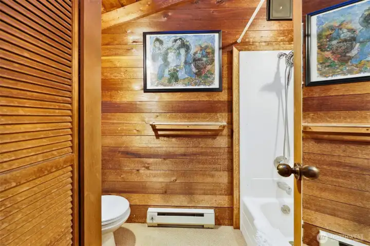 Full bathroom/water closet.