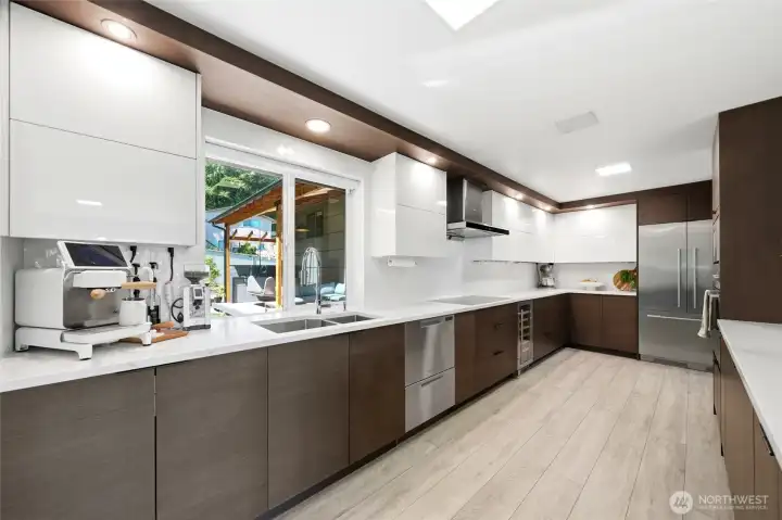 Beautiful custom-built cabinetry. Beautiful custom-built cabinetry.