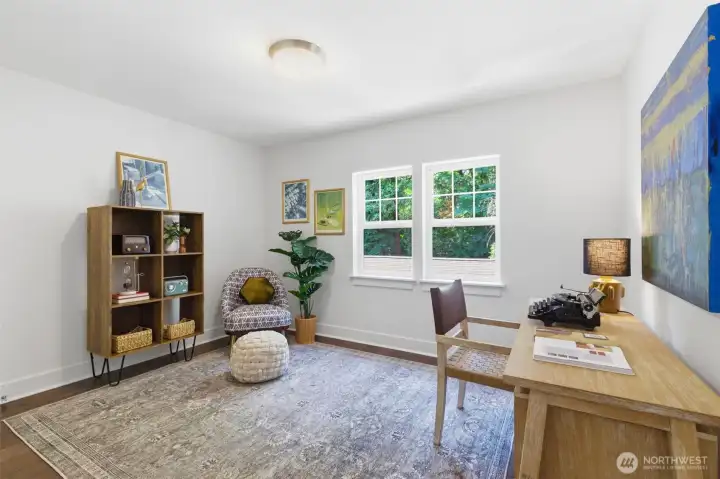 The fourth bedroom can double as a home office. The fourth bedroom can double as a home office.