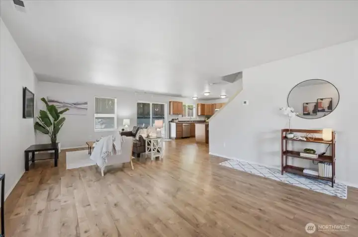 Inside every room is spacious
