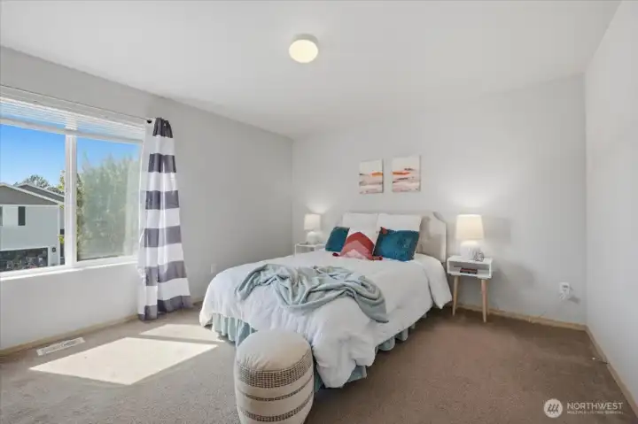 Second bedroom up.  Don't miss the walk-in closet