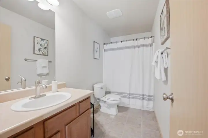 Hall bath