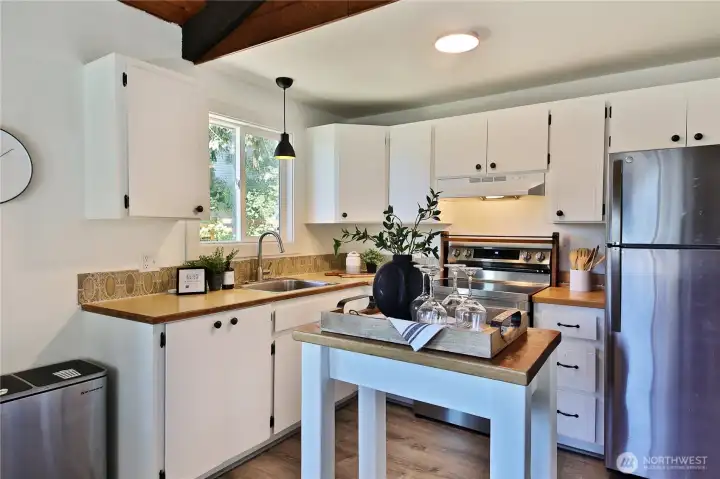 Functional kitchen with efficient design.