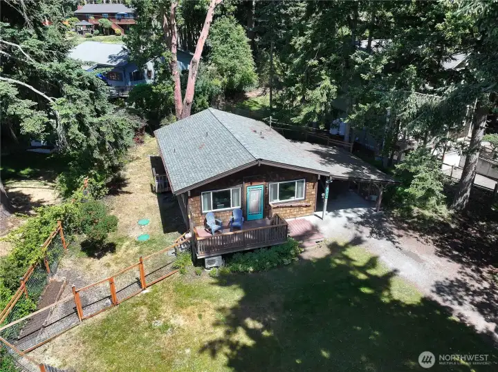 Set on a spacious 7,923-square-foot lot.