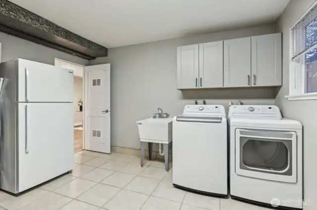 Downstairs Utility/Furnace room.