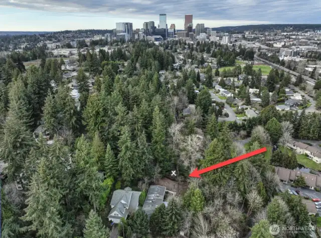 Just minutes from downtown Bellevue, I-405 and I-90 access.