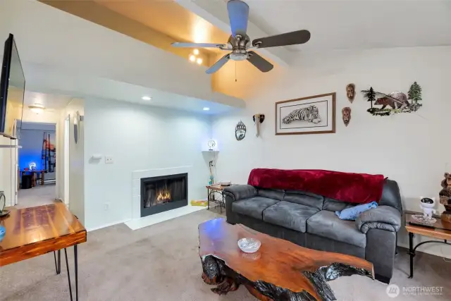 Big Living rm with Fireplace