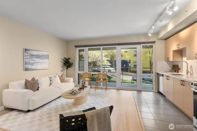Open concept living