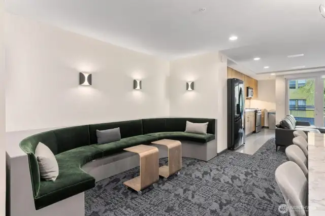Owner's suite for entertaining