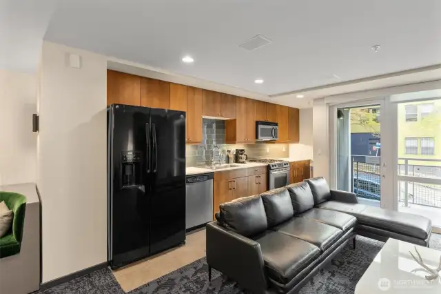 Owner's suite for entertaining