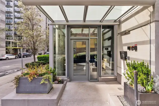 Secured Front Door